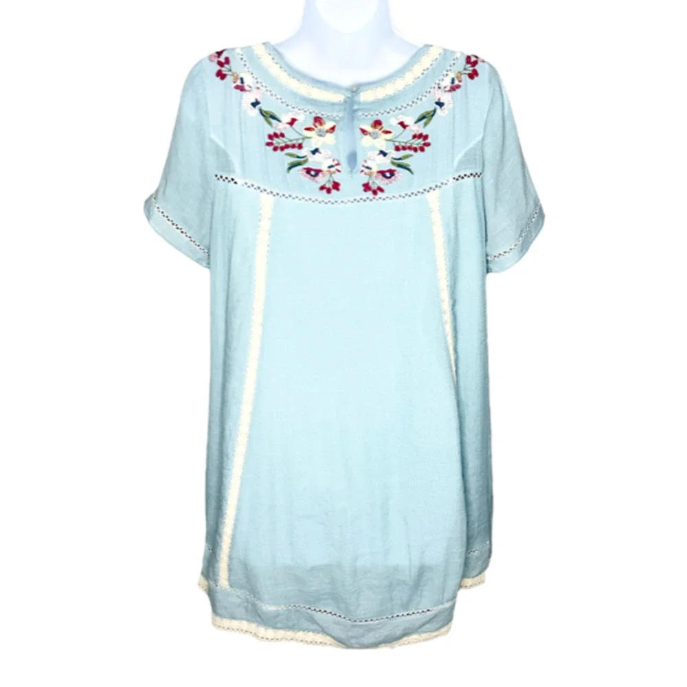 Umgee Meet Me in Paradise dress in Blue size Small - Picture 5 of 7